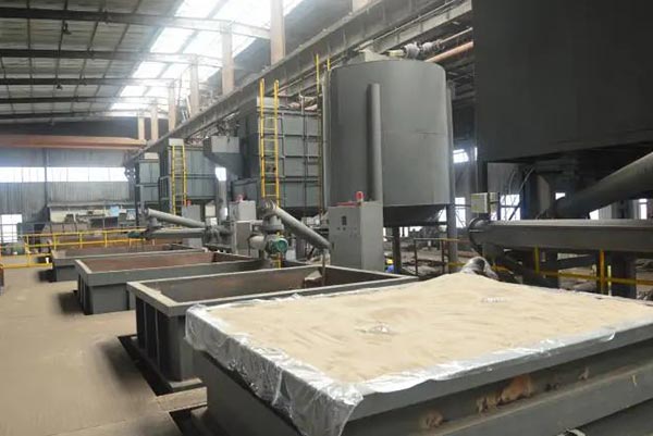 Casting production line